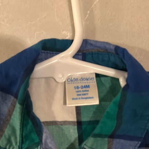 5 18M boys button-up bundle- wrangler, chaps and more - Picture 7 of 11